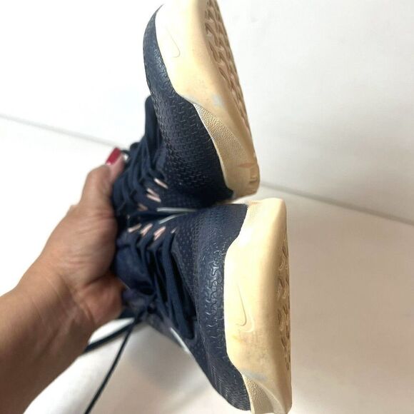 Nike Womens Metcon 4 Training 924593-402 Blue White Running Shoe Sneaker Size 11 - Picture 8 of 12